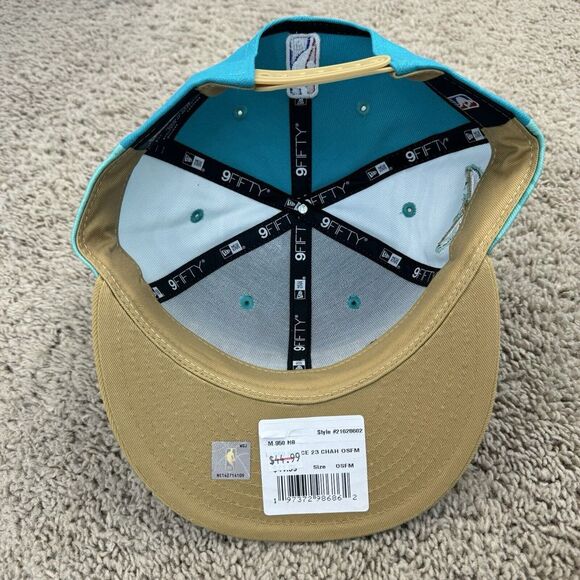 Charlotte Hornets Hat New Era 2023 City Edition Buzz City Script Logo Snapback‎ - Picture 6 of 9